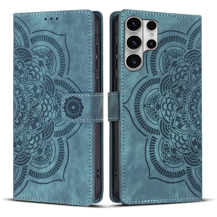 Mandala Embossed Retro Frosted Leather Phone Case, For Samsung Galaxy S26+ 5G, For Samsung Galaxy S26 Edge 5G, For Samsung Galaxy S26 Ultra 5G, For Samsung Galaxy S26 5G, For Samsung Galaxy S25 FE 5G, For Samsung Galaxy S25 Edge 5G                     ...