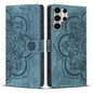 Mandala Embossed Retro Frosted Leather Phone Case, For Galaxy S26 FE 5G, For Samsung Galaxy S26+ 5G, For Samsung Galaxy S26 Edge 5G, For Samsung Galaxy S26 Ultra 5G, For Samsung Galaxy S26 5G, For Samsung Galaxy S25 FE 5G, For Samsung Galaxy S25 Edge 5...