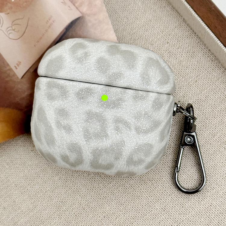 Leopard Texture Wireless Earphone PC Case
