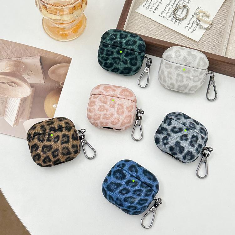 Leopard Texture Wireless Earphone PC Case