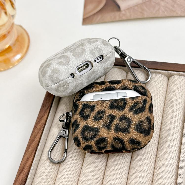 Leopard Texture Wireless Earphone PC Case