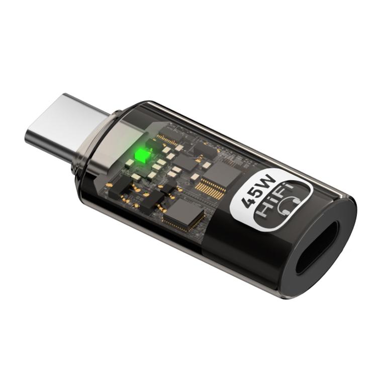 45W 8 Pin to Type-C Full Function Adapter