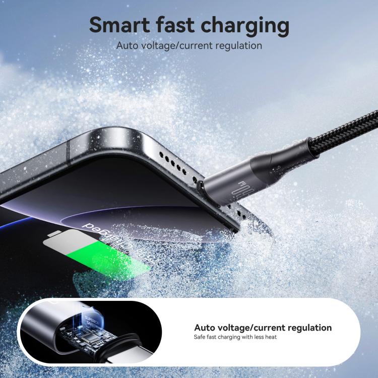 JOYROOM S-A28 Flash Series 60W 480Mbps Fast Charging Data Cable, Length: 2m