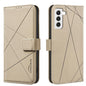 Geometric Pattern RFID Leather Phone Case, For Samsung Galaxy S22 5G, For Samsung Galaxy S21 FE 5G, For Samsung Galaxy S21 5G, For Samsung Galaxy S21+ 5G, For Samsung Galaxy S21 Ultra 5G