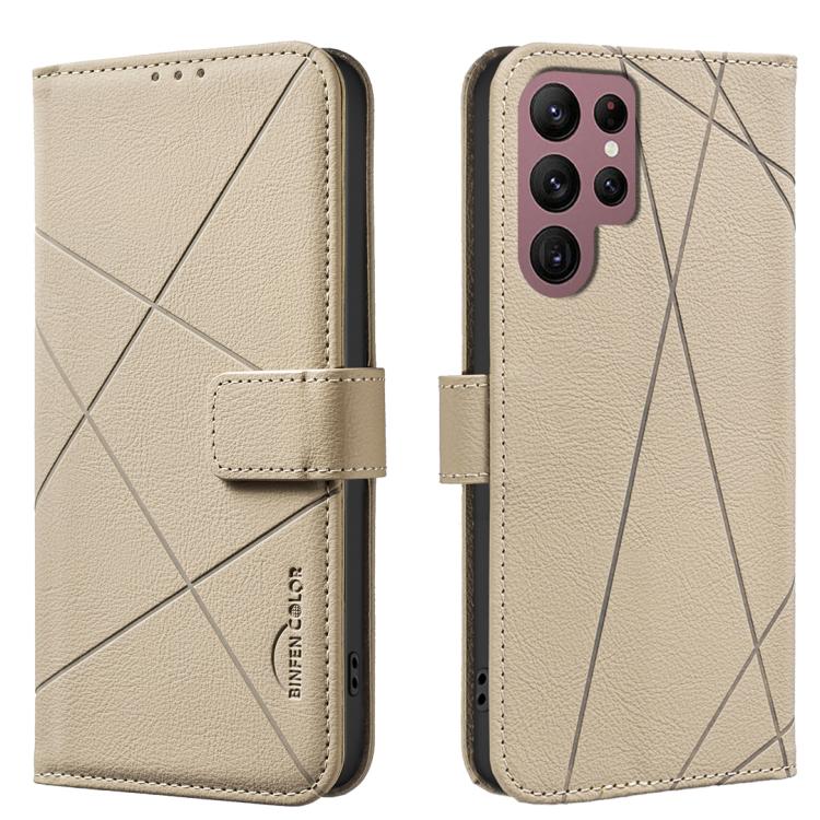 Geometric Pattern RFID Leather Phone Case, For Samsung Galaxy S22 5G, For Samsung Galaxy S21 FE 5G, For Samsung Galaxy S21 5G, For Samsung Galaxy S21+ 5G, For Samsung Galaxy S21 Ultra 5G