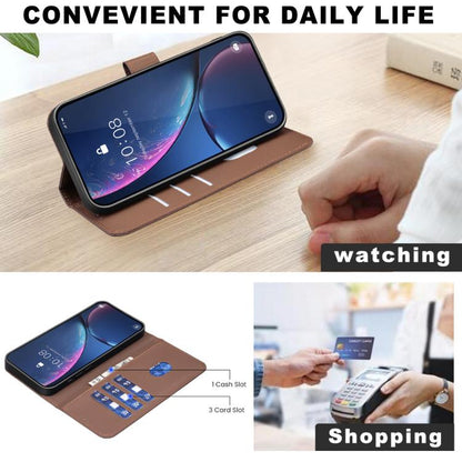 Geometric Pattern RFID Leather Phone Case, For Samsung Galaxy S22 5G, For Samsung Galaxy S21 FE 5G, For Samsung Galaxy S21 5G, For Samsung Galaxy S21+ 5G, For Samsung Galaxy S21 Ultra 5G