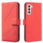 Geometric Pattern RFID Leather Phone Case, For Samsung Galaxy S22 5G, For Samsung Galaxy S21 FE 5G, For Samsung Galaxy S21 5G, For Samsung Galaxy S21+ 5G, For Samsung Galaxy S21 Ultra 5G