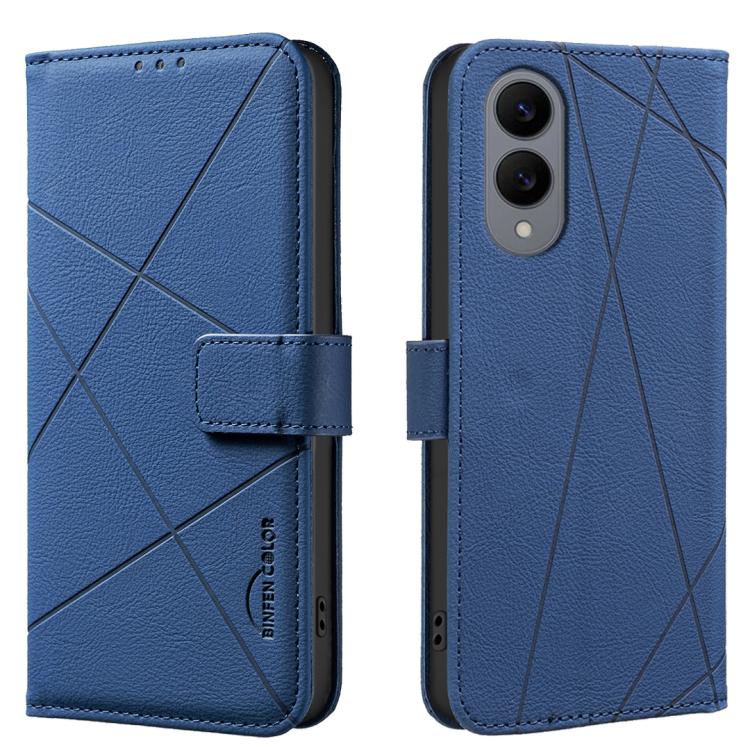 Geometric Pattern RFID Leather Phone Case, For Galaxy S27+ 5G, For Galaxy S26 FE 5G, For Samsung Galaxy S26 Ultra 5G, For Samsung Galaxy S26 5G, For Samsung Galaxy S25 FE 5G, For Samsung Galaxy S25 Edge 5G, For Samsung Galaxy S25 / S24 5G              ...