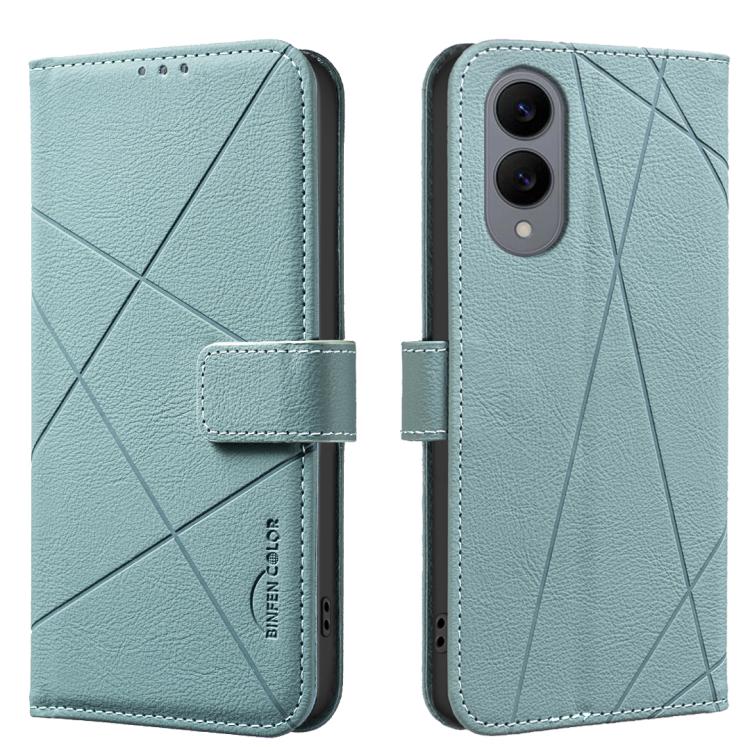 Geometric Pattern RFID Leather Phone Case, For Samsung Galaxy S26 Ultra 5G, For Samsung Galaxy S26 5G, For Samsung Galaxy S25 FE 5G, For Samsung Galaxy S25 Edge 5G, For Samsung Galaxy S25 / S24 5G, For Samsung Galaxy S25+ / S24+ 5G                     ...