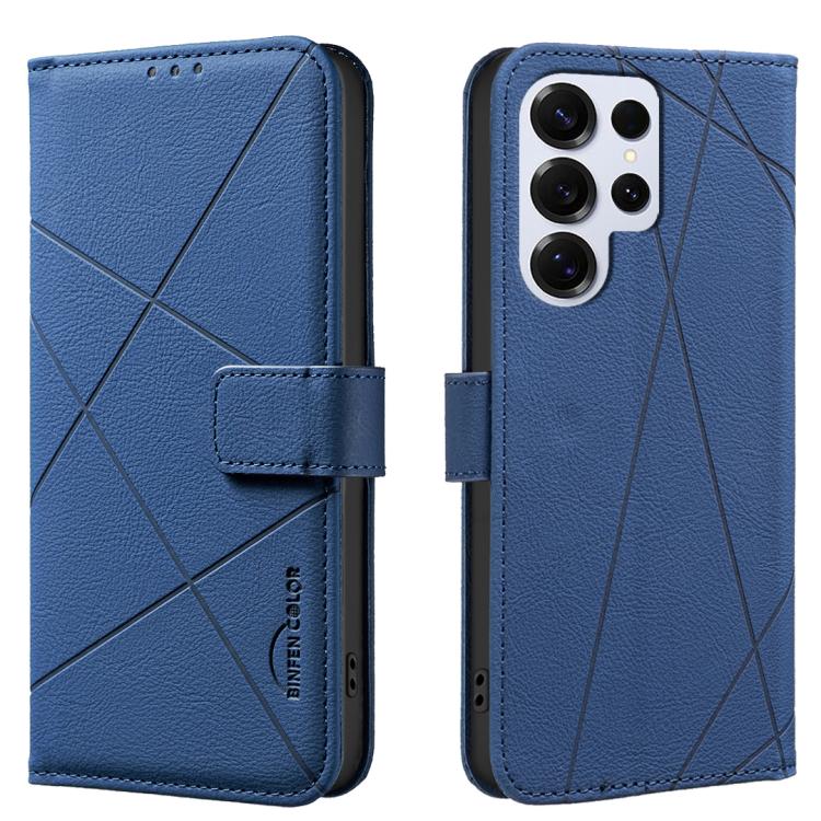 Geometric Pattern RFID Leather Phone Case, For Samsung Galaxy S26 Ultra 5G, For Samsung Galaxy S26 5G, For Samsung Galaxy S25 FE 5G, For Samsung Galaxy S25 Edge 5G, For Samsung Galaxy S25 / S24 5G, For Samsung Galaxy S25+ / S24+ 5G                     ...