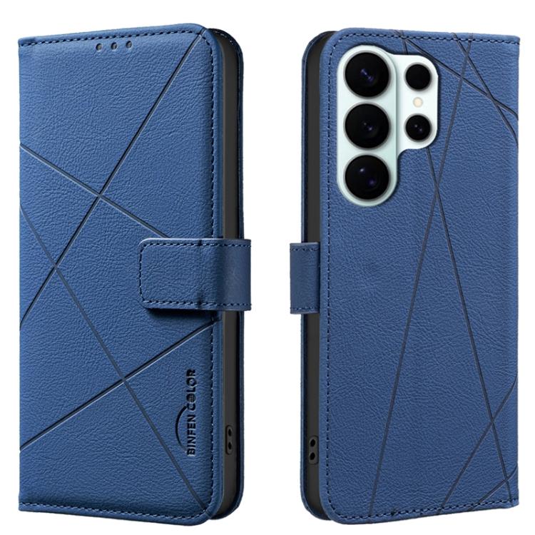 Geometric Pattern RFID Leather Phone Case, For Samsung Galaxy S26 Ultra 5G, For Samsung Galaxy S26 5G, For Samsung Galaxy S25 FE 5G, For Samsung Galaxy S25 Edge 5G, For Samsung Galaxy S25 / S24 5G, For Samsung Galaxy S25+ / S24+ 5G                     ...