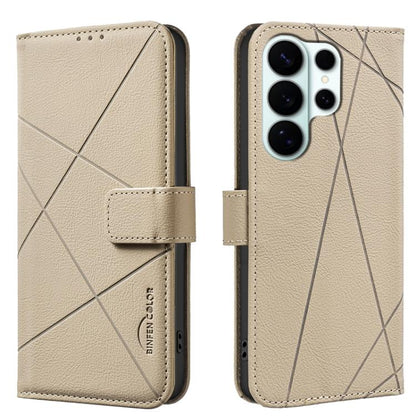 Geometric Pattern RFID Leather Phone Case, For Galaxy S27+ 5G, For Galaxy S26 FE 5G, For Samsung Galaxy S26 Ultra 5G, For Samsung Galaxy S26 5G, For Samsung Galaxy S25 FE 5G, For Samsung Galaxy S25 Edge 5G, For Samsung Galaxy S25 / S24 5G              ...