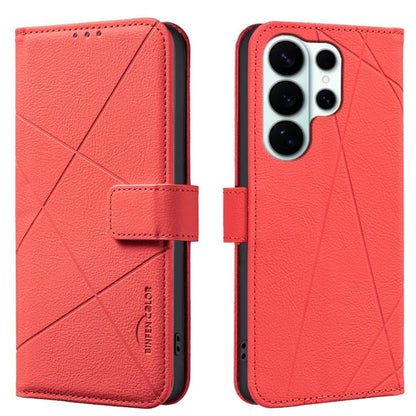 Geometric Pattern RFID Leather Phone Case, For Galaxy S27+ 5G, For Galaxy S26 FE 5G, For Samsung Galaxy S26 Ultra 5G, For Samsung Galaxy S26 5G, For Samsung Galaxy S25 FE 5G, For Samsung Galaxy S25 Edge 5G, For Samsung Galaxy S25 / S24 5G              ...