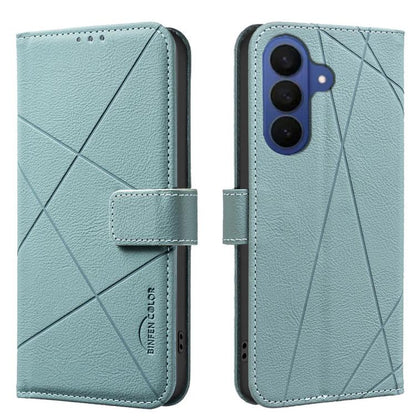 Geometric Pattern RFID Leather Phone Case, For Galaxy S27+ 5G, For Galaxy S26 FE 5G, For Samsung Galaxy S26 Ultra 5G, For Samsung Galaxy S26 5G, For Samsung Galaxy S25 FE 5G, For Samsung Galaxy S25 Edge 5G, For Samsung Galaxy S25 / S24 5G              ...
