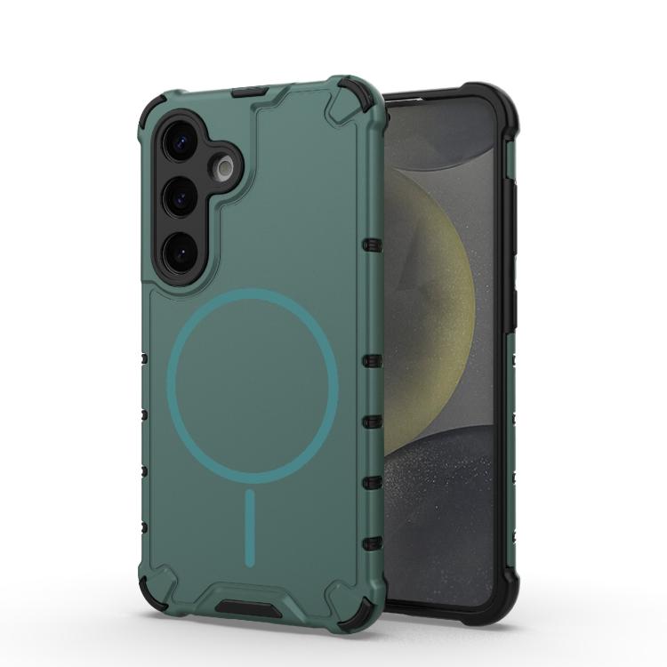 Grating Solid Color MagSafe Magnetic Phone Case, For Samsung Galaxy S26+ 5G, For Samsung Galaxy S26 Ultra 5G, For Samsung Galaxy S26 5G, For Samsung Galaxy S25 5G, For Samsung Galaxy S25 Ultra 5G, For Samsung Galaxy S24 Ultra 5G                        ...