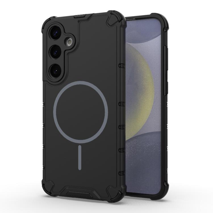 Grating Solid Color MagSafe Magnetic Phone Case, For Samsung Galaxy S26+ 5G, For Samsung Galaxy S26 Ultra 5G, For Samsung Galaxy S26 5G, For Samsung Galaxy S25 5G, For Samsung Galaxy S25 Ultra 5G, For Samsung Galaxy S24 Ultra 5G                        ...