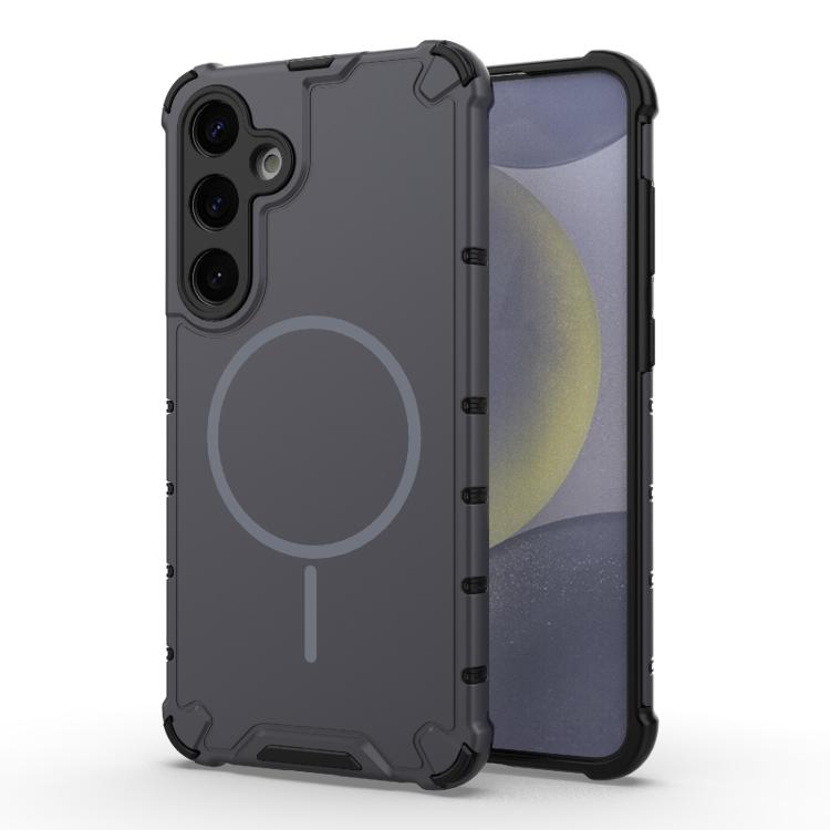 Grating Solid Color MagSafe Magnetic Phone Case, For Samsung Galaxy S26+ 5G, For Samsung Galaxy S26 Ultra 5G, For Samsung Galaxy S26 5G, For Samsung Galaxy S25 5G, For Samsung Galaxy S25 Ultra 5G, For Samsung Galaxy S24 Ultra 5G                        ...