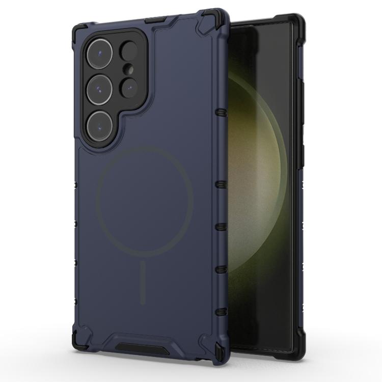 Grating Solid Color MagSafe Magnetic Phone Case, For Samsung Galaxy S26+ 5G, For Samsung Galaxy S26 Ultra 5G, For Samsung Galaxy S26 5G, For Samsung Galaxy S25 5G, For Samsung Galaxy S25 Ultra 5G, For Samsung Galaxy S24 Ultra 5G                        ...