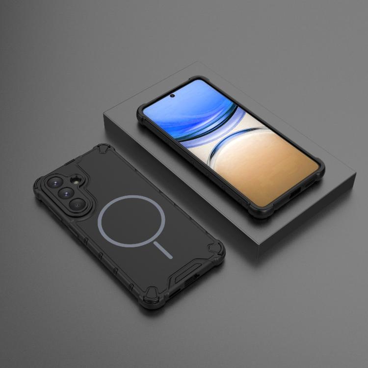 Grating Solid Color MagSafe Magnetic Phone Case, For Samsung Galaxy S26+ 5G, For Samsung Galaxy S26 Ultra 5G, For Samsung Galaxy S26 5G, For Samsung Galaxy S25 5G, For Samsung Galaxy S25 Ultra 5G, For Samsung Galaxy S24 Ultra 5G                        ...