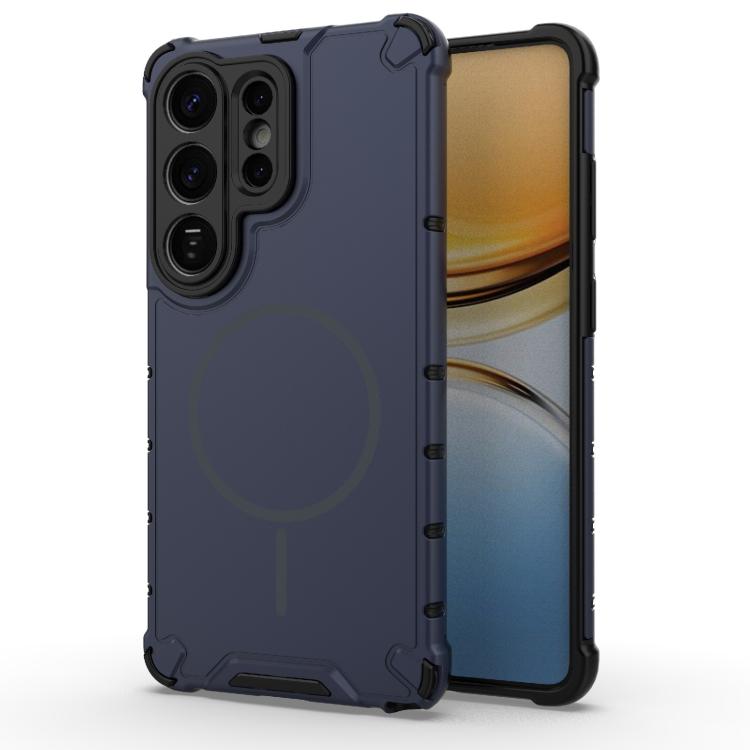 Grating Solid Color MagSafe Magnetic Phone Case, For Samsung Galaxy S26+ 5G, For Samsung Galaxy S26 Ultra 5G, For Samsung Galaxy S26 5G, For Samsung Galaxy S25 5G, For Samsung Galaxy S25 Ultra 5G, For Samsung Galaxy S24 Ultra 5G                        ...