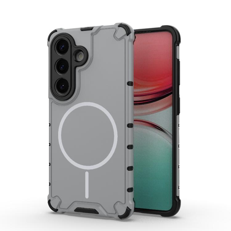 Grating Solid Color MagSafe Magnetic Phone Case, For Samsung Galaxy S26+ 5G, For Samsung Galaxy S26 Ultra 5G, For Samsung Galaxy S26 5G, For Samsung Galaxy S25 5G, For Samsung Galaxy S25 Ultra 5G, For Samsung Galaxy S24 Ultra 5G                        ...