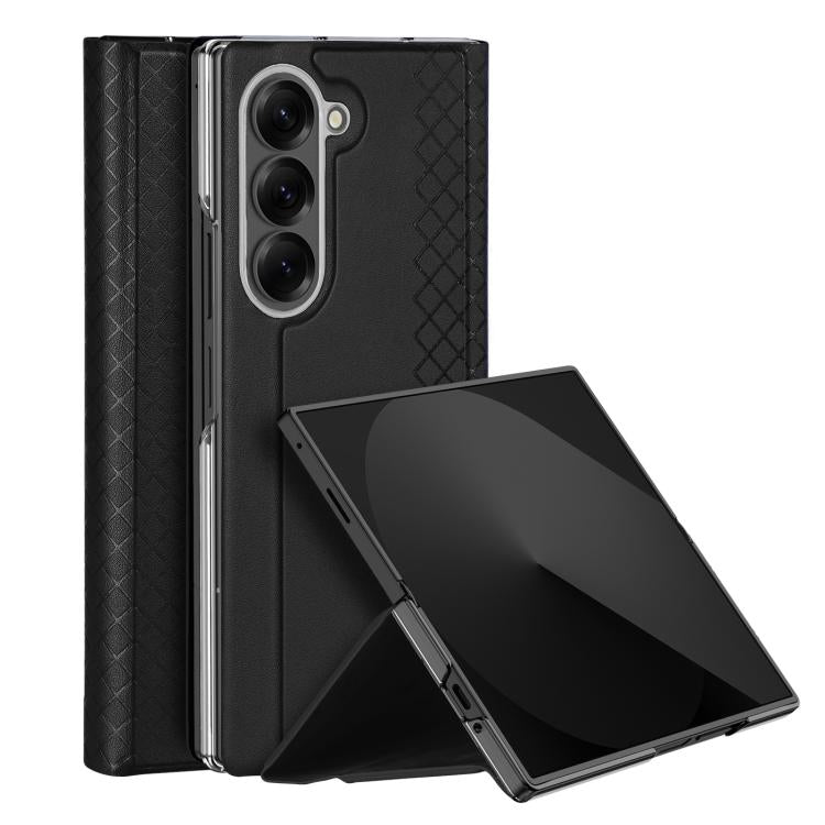 DUX DUCIS Bril Series PU + TPU Phone Case, For Galaxy Z Flip8 5G, For Samsung Galaxy Z Fold7 5G, For Samsung Galaxy Z Flip7 5G