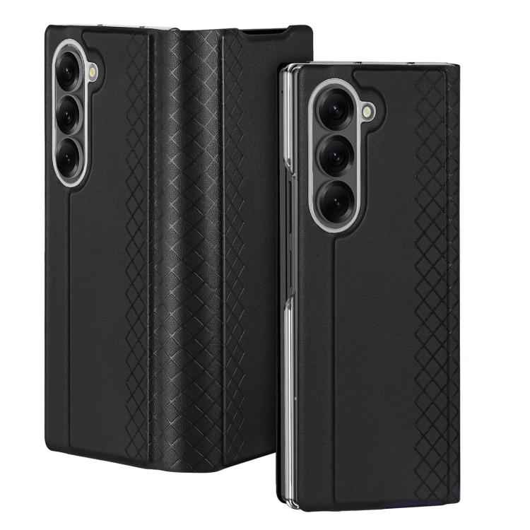 DUX DUCIS Bril Series PU + TPU Phone Case, For Samsung Galaxy Z Fold7 5G, For Samsung Galaxy Z Flip7 5G