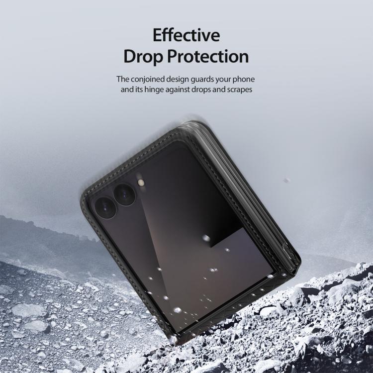 DUX DUCIS Bril Series PU + TPU Phone Case, For Galaxy Z Flip8 5G, For Samsung Galaxy Z Fold7 5G, For Samsung Galaxy Z Flip7 5G