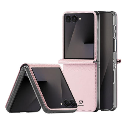 DUX DUCIS Bril Series PU + TPU Phone Case, For Galaxy Z Flip8 5G, For Samsung Galaxy Z Fold7 5G, For Samsung Galaxy Z Flip7 5G