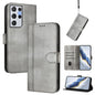 Line Splicing Buckle Retro Leather Phone Case, For Samsung Galaxy S21 5G, For Samsung Galaxy S21+ 5G, For Samsung Galaxy S21 Ultra 5G, For Samsung Galaxy S20 Ultra, For Samsung Galaxy S20, For Samsung Galaxy S20+