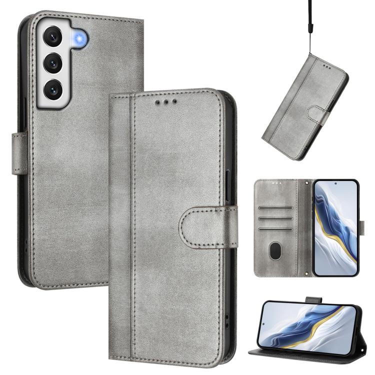 Line Splicing Buckle Retro Leather Phone Case, For Samsung Galaxy S21 5G, For Samsung Galaxy S21+ 5G, For Samsung Galaxy S21 Ultra 5G, For Samsung Galaxy S20 Ultra, For Samsung Galaxy S20, For Samsung Galaxy S20+