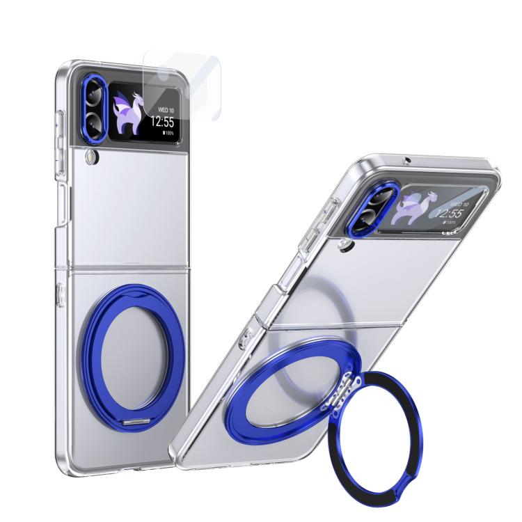 Integrated Ice-feel High-transparency 360-Degree Rotating Stand MagSafe Folding Phone Case