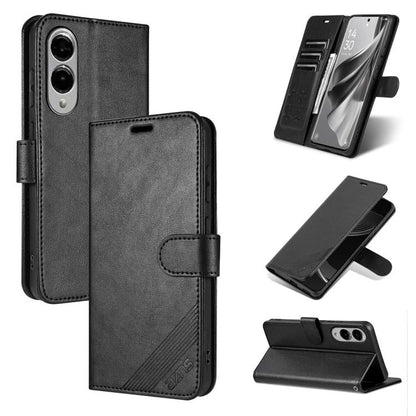 AZNS Sheepskin Texture Flip Leather Phone Case, For Galaxy S26 FE 5G, For Samsung Galaxy S26+ 5G, For Samsung Galaxy S26 Ultra 5G, For Samsung Galaxy S26 5G, For Samsung Galaxy S25 FE 5G, For Samsung Galaxy S25 Edge 5G, For Samsung Galaxy S25 5G       ...