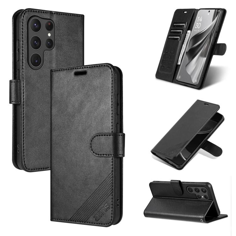 AZNS Sheepskin Texture Flip Leather Phone Case, For Samsung Galaxy S26+ 5G, For Samsung Galaxy S26 Ultra 5G, For Samsung Galaxy S26 5G, For Samsung Galaxy S25 FE 5G, For Samsung Galaxy S25 Edge 5G, For Samsung Galaxy S25 5G, For Samsung Galaxy S25+ 5G ...