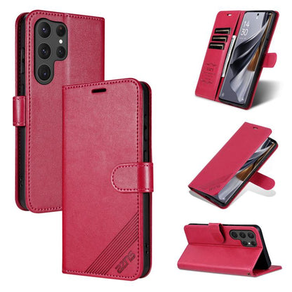 AZNS Sheepskin Texture Flip Leather Phone Case, For Galaxy S26 FE 5G, For Samsung Galaxy S26+ 5G, For Samsung Galaxy S26 Ultra 5G, For Samsung Galaxy S26 5G, For Samsung Galaxy S25 FE 5G, For Samsung Galaxy S25 Edge 5G, For Samsung Galaxy S25 5G       ...