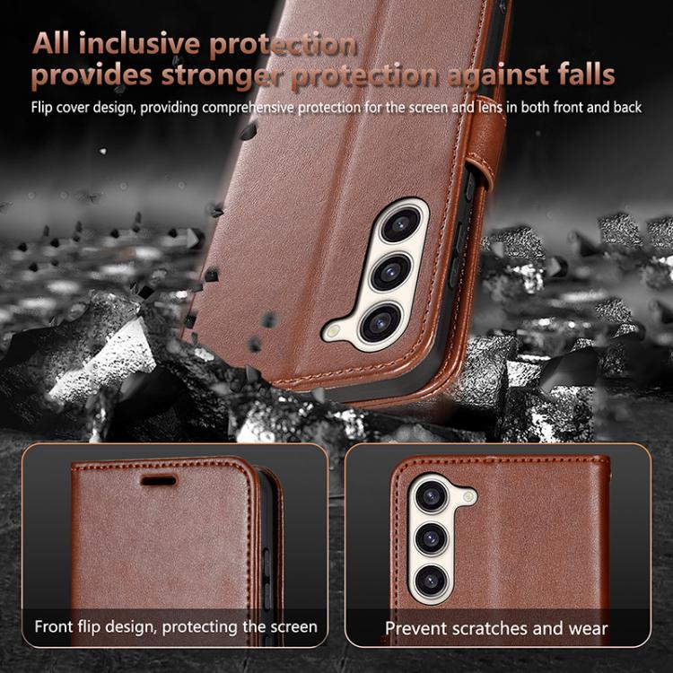 AZNS Sheepskin Texture Flip Leather Phone Case, For Samsung Galaxy S23 5G, For Samsung Galaxy S22 Ultra 5G, For Samsung Galaxy S22+ 5G, For Samsung Galaxy S22 5G, For Samsung Galaxy S21 FE 5G