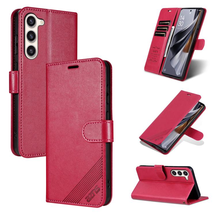 AZNS Sheepskin Texture Flip Leather Phone Case, For Samsung Galaxy S23 5G, For Samsung Galaxy S22 Ultra 5G, For Samsung Galaxy S22+ 5G, For Samsung Galaxy S22 5G, For Samsung Galaxy S21 FE 5G