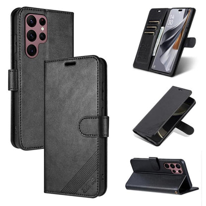 AZNS Sheepskin Texture Flip Leather Phone Case, For Samsung Galaxy S23 5G, For Samsung Galaxy S22 Ultra 5G, For Samsung Galaxy S22+ 5G, For Samsung Galaxy S22 5G, For Samsung Galaxy S21 FE 5G