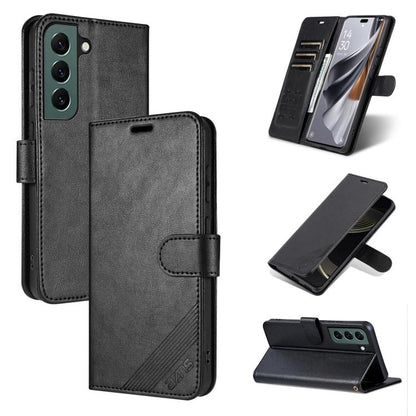 AZNS Sheepskin Texture Flip Leather Phone Case, For Samsung Galaxy S23 5G, For Samsung Galaxy S22 Ultra 5G, For Samsung Galaxy S22+ 5G, For Samsung Galaxy S22 5G, For Samsung Galaxy S21 FE 5G