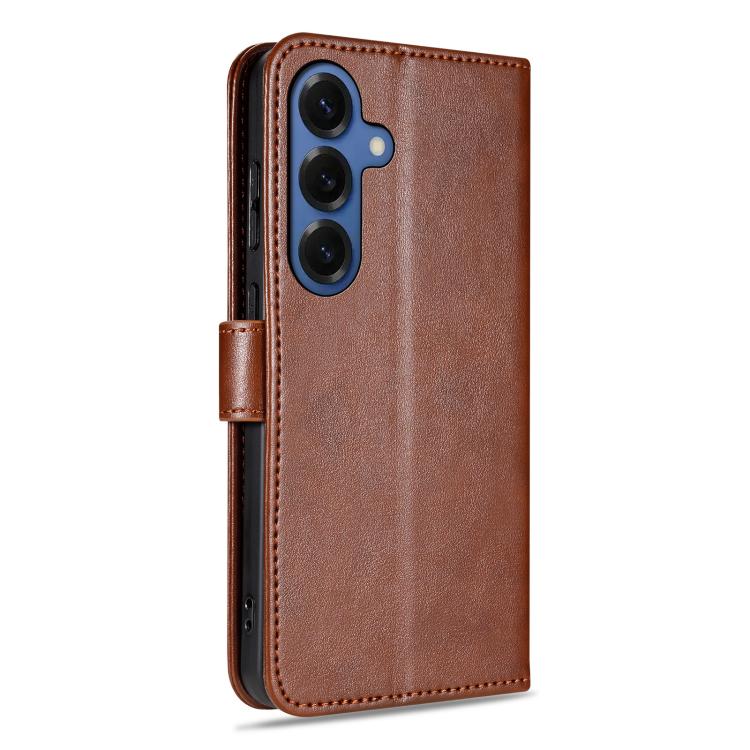 AZNS Sheepskin Texture Flip Leather Phone Case, For Samsung Galaxy S26+ 5G, For Samsung Galaxy S26 Ultra 5G, For Samsung Galaxy S26 5G, For Samsung Galaxy S25 FE 5G, For Samsung Galaxy S25 Edge 5G, For Samsung Galaxy S25 5G, For Samsung Galaxy S25+ 5G ...