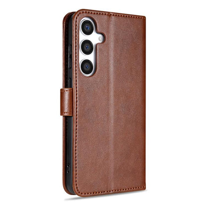 AZNS Sheepskin Texture Flip Leather Phone Case, For Galaxy S26 FE 5G, For Samsung Galaxy S26+ 5G, For Samsung Galaxy S26 Ultra 5G, For Samsung Galaxy S26 5G, For Samsung Galaxy S25 FE 5G, For Samsung Galaxy S25 Edge 5G, For Samsung Galaxy S25 5G       ...
