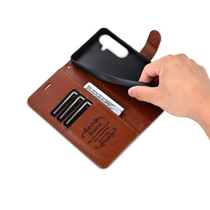 AZNS Sheepskin Texture Flip Leather Phone Case, For Galaxy S26 FE 5G, For Samsung Galaxy S26+ 5G, For Samsung Galaxy S26 Ultra 5G, For Samsung Galaxy S26 5G, For Samsung Galaxy S25 FE 5G, For Samsung Galaxy S25 Edge 5G, For Samsung Galaxy S25 5G       ...