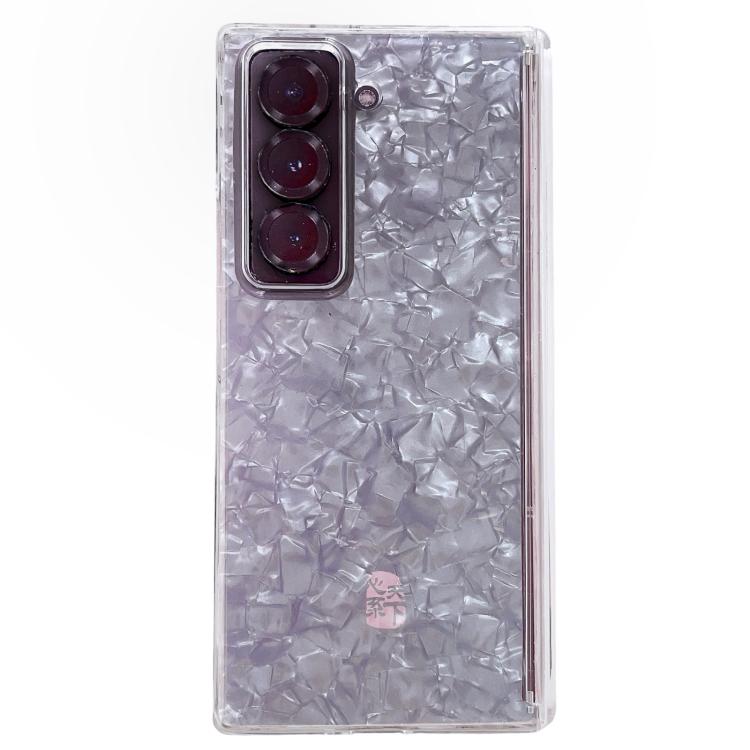 Magnetic Axis Pearlescent Shell Texture Phone Case