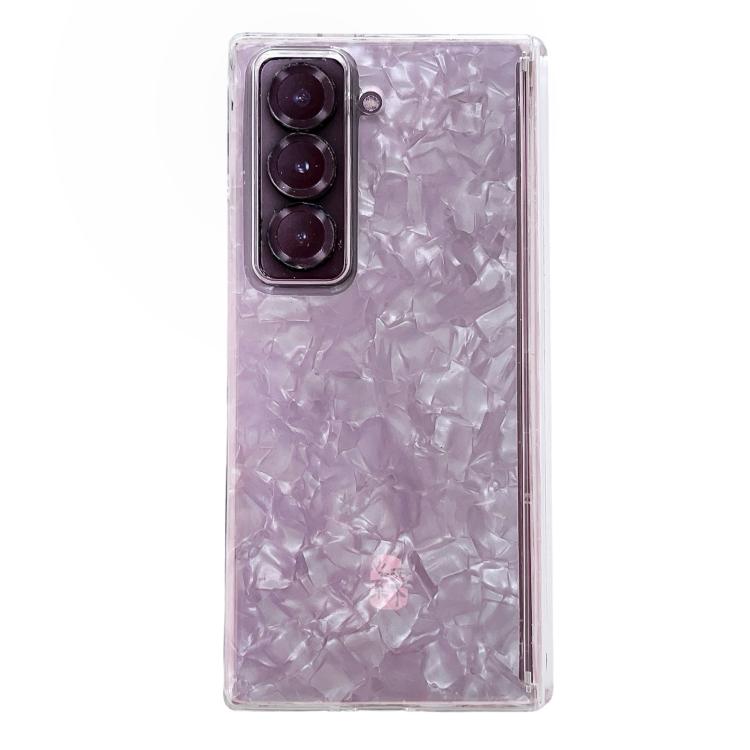 Magnetic Axis Pearlescent Shell Texture Phone Case