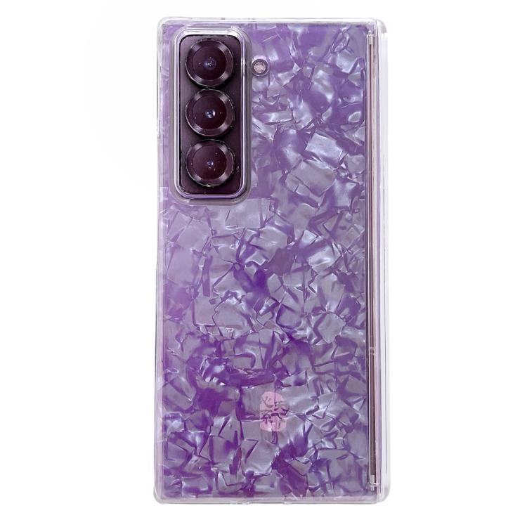 Magnetic Axis Pearlescent Shell Texture Phone Case