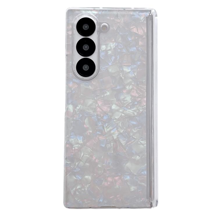 Magnetic Axis Pearlescent Shell Texture Phone Case
