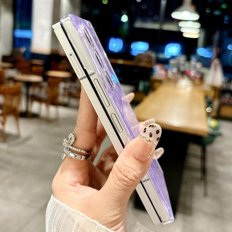 Magnetic Axis Pearlescent Shell Texture Phone Case