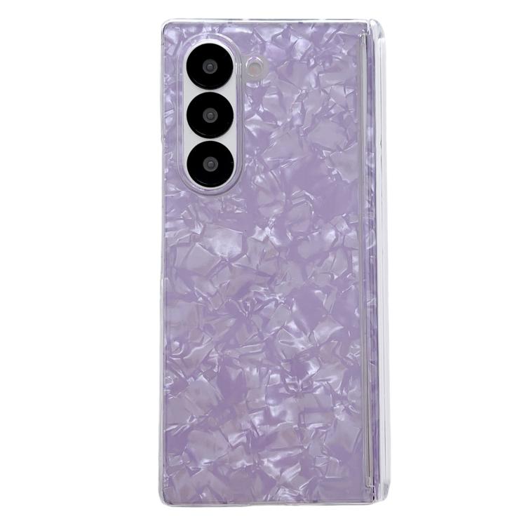 Magnetic Axis Pearlescent Shell Texture Phone Case