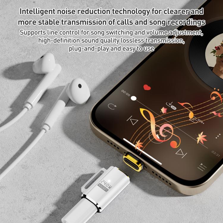 240W 40Gbps Type-C to Type-C Charge Adapter