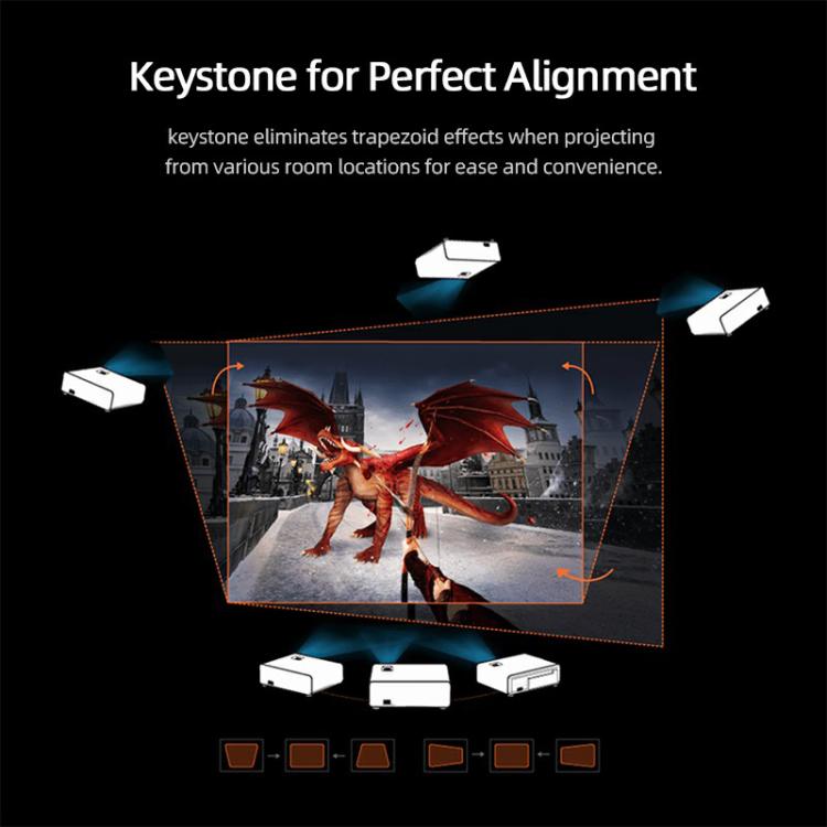 AUN AKEY9S 1080P 1000ANSI Autofocus WIFI Display Smart Projector